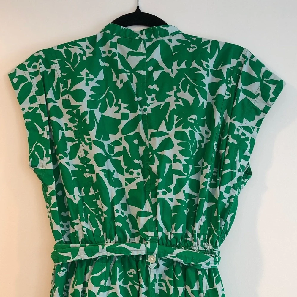 Free Assembly Women's Belted Utility Cotton Midi Shirtdress Size Small - Picture 7 of 11